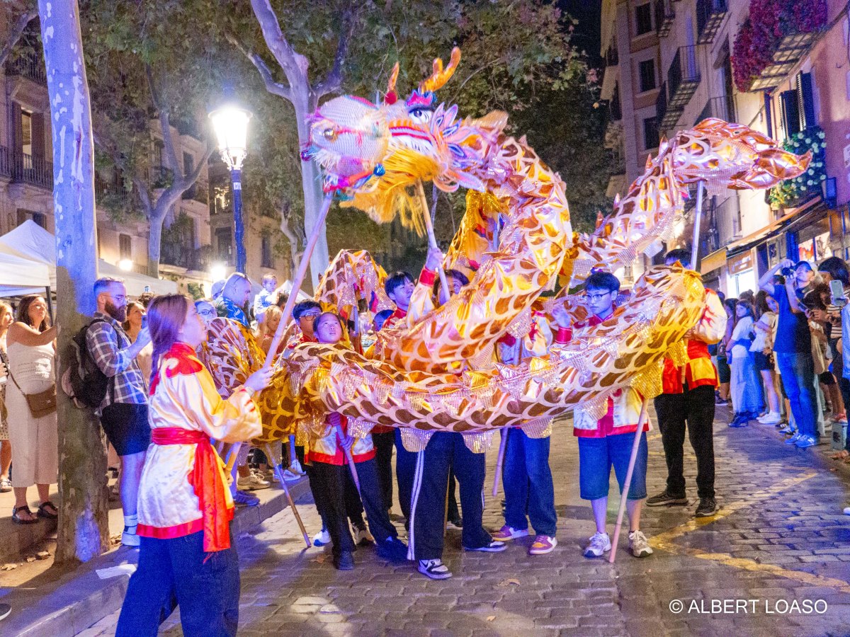 PASSEJADA DE DRACS i BÈSTIES DE FOC. LA MERCÈ 26 DE NIT E.&nbsp;4